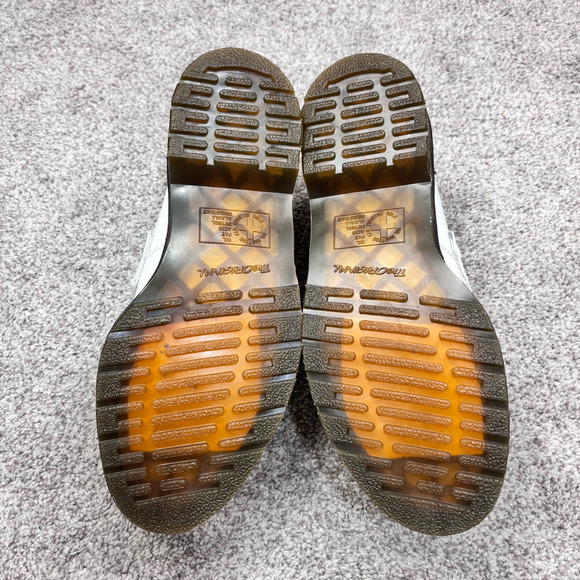 New! Dr. Marten Adrian Yellow Stitch Cashew colored Loafers size M8/W9 - Picture 4 of 7